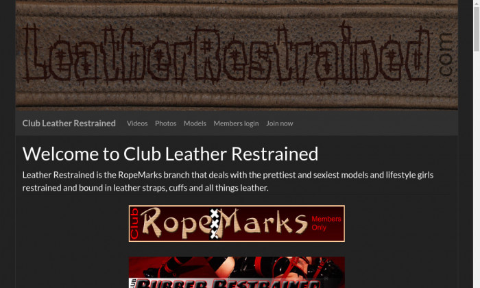 clubleatherrestrained.com