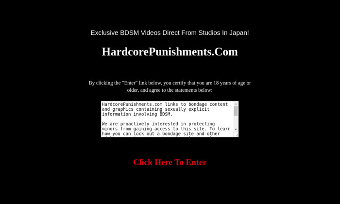 hardcorepunishments.com