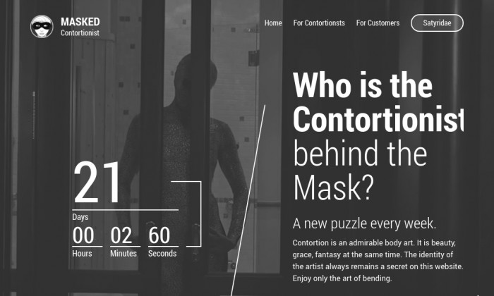 maskedcontortionist.com