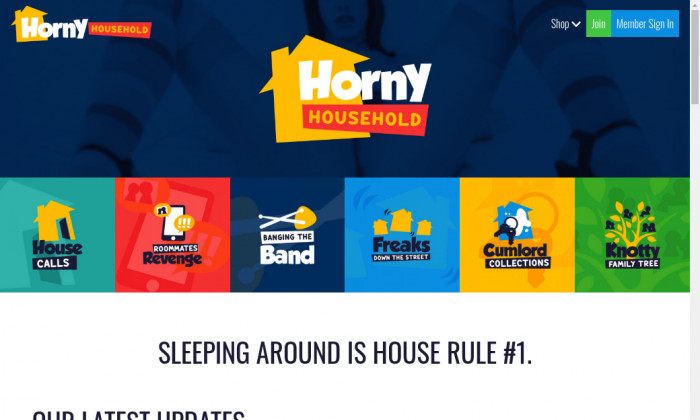hornyhousehold.com